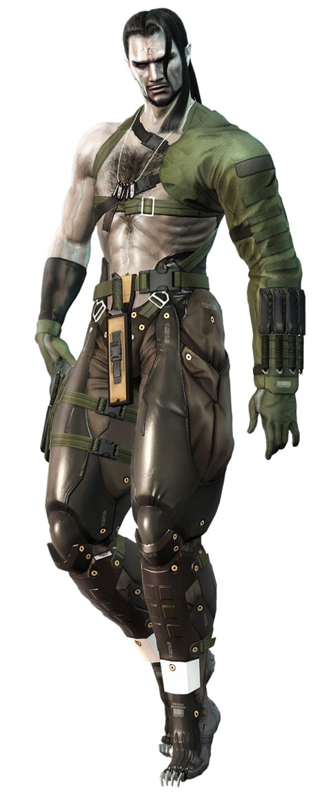 Vamp Art from Metal Gear Solid 4