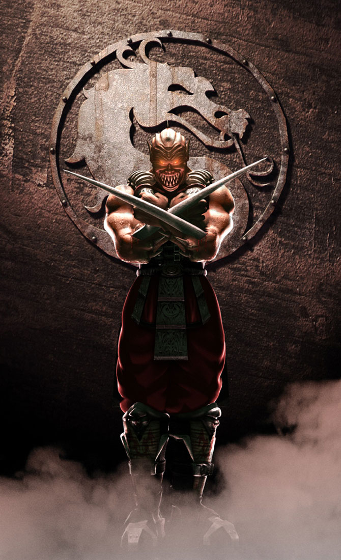 Baraka Promotional Art from Mortal Kombat: Deception