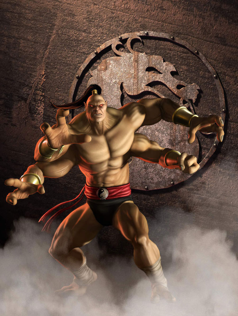 Goro Promotional Art from Mortal Kombat: Deception