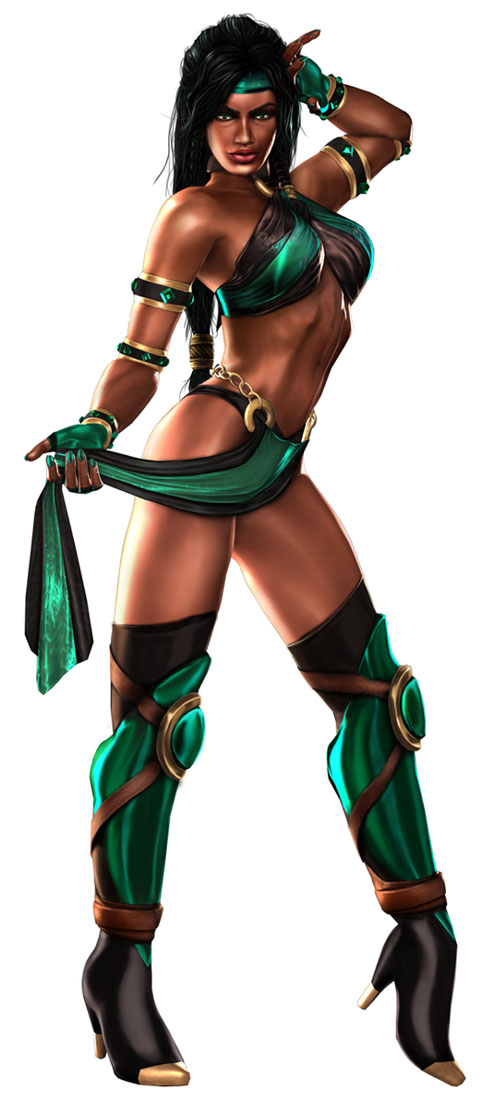 Jade Art from Mortal Kombat: Deception