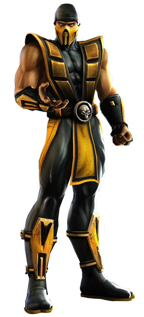 Scorpion Art from Mortal Kombat: Deception