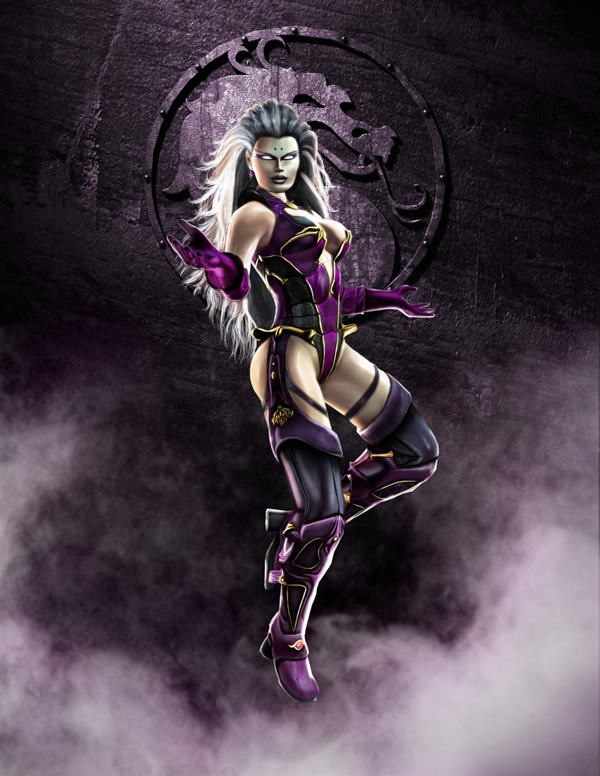 Sindel Promotional Art from Mortal Kombat: Deception