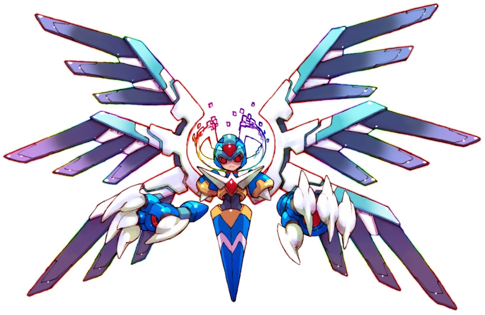 Angelic X Art from Mega Man Zero