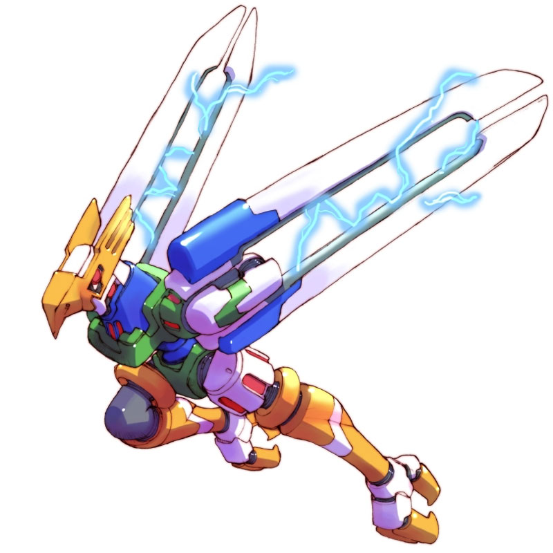 Aztec Falcon Art from Mega Man Zero