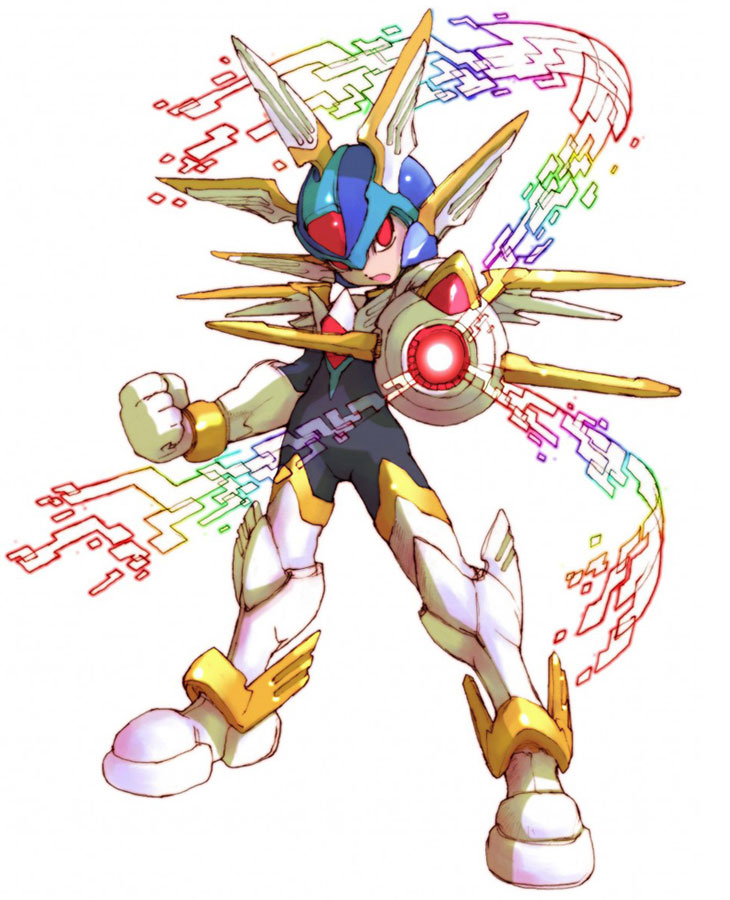 Copy X Art from Mega Man Zero