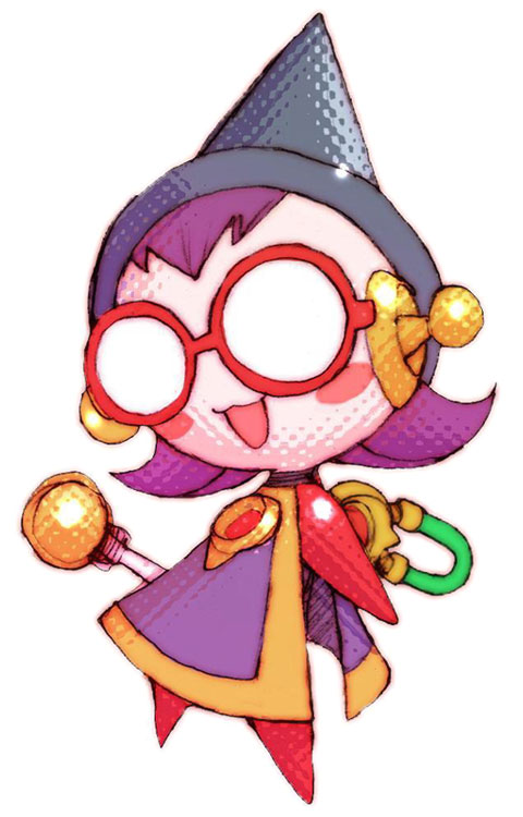 Cyber Elf Witch Female Art from Mega Man Zero