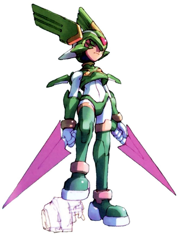 Harpuia Art from Mega Man Zero