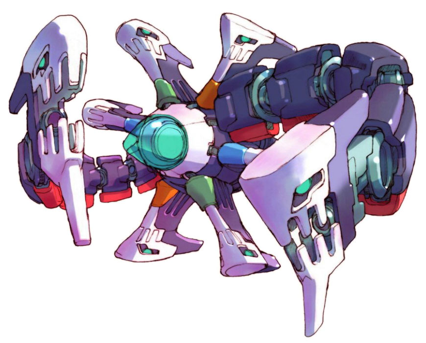 Orochi Arm Art from Mega Man Zero