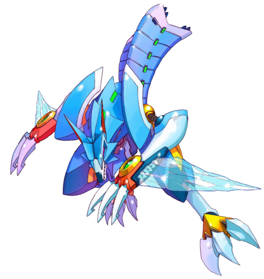 Fenrir Lunaedge Art from Mega Man Zero 4