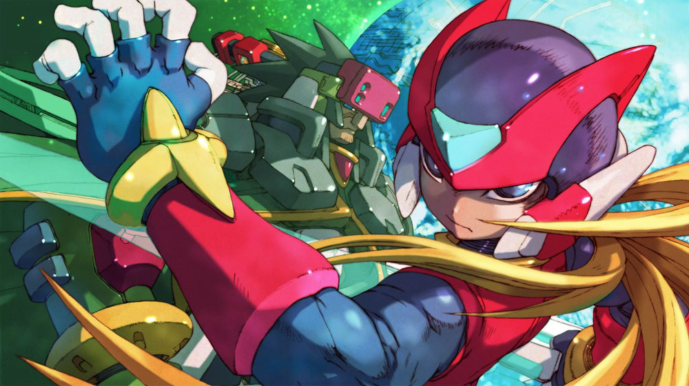 Main Illustration from Mega Man Zero 4