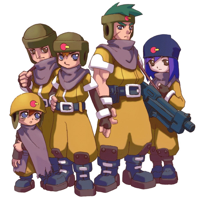 NPCs Art from Mega Man Zero 4