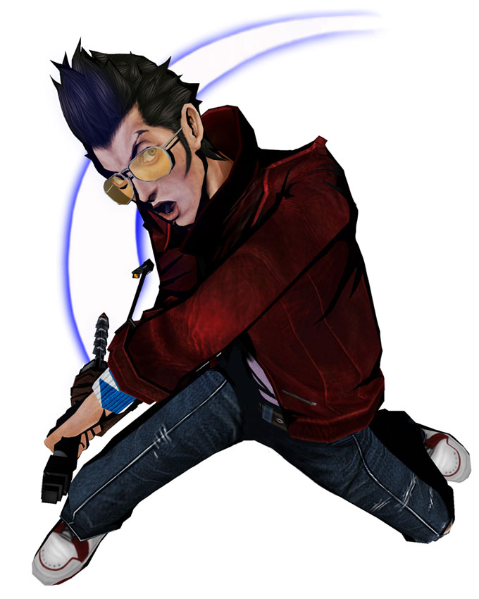 Travis Touchdown Render from No More Heroes