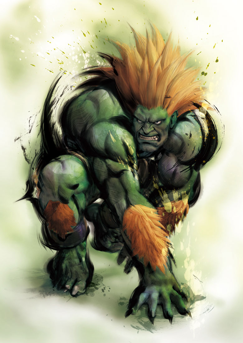 Blanka Art from Street Fighter IV