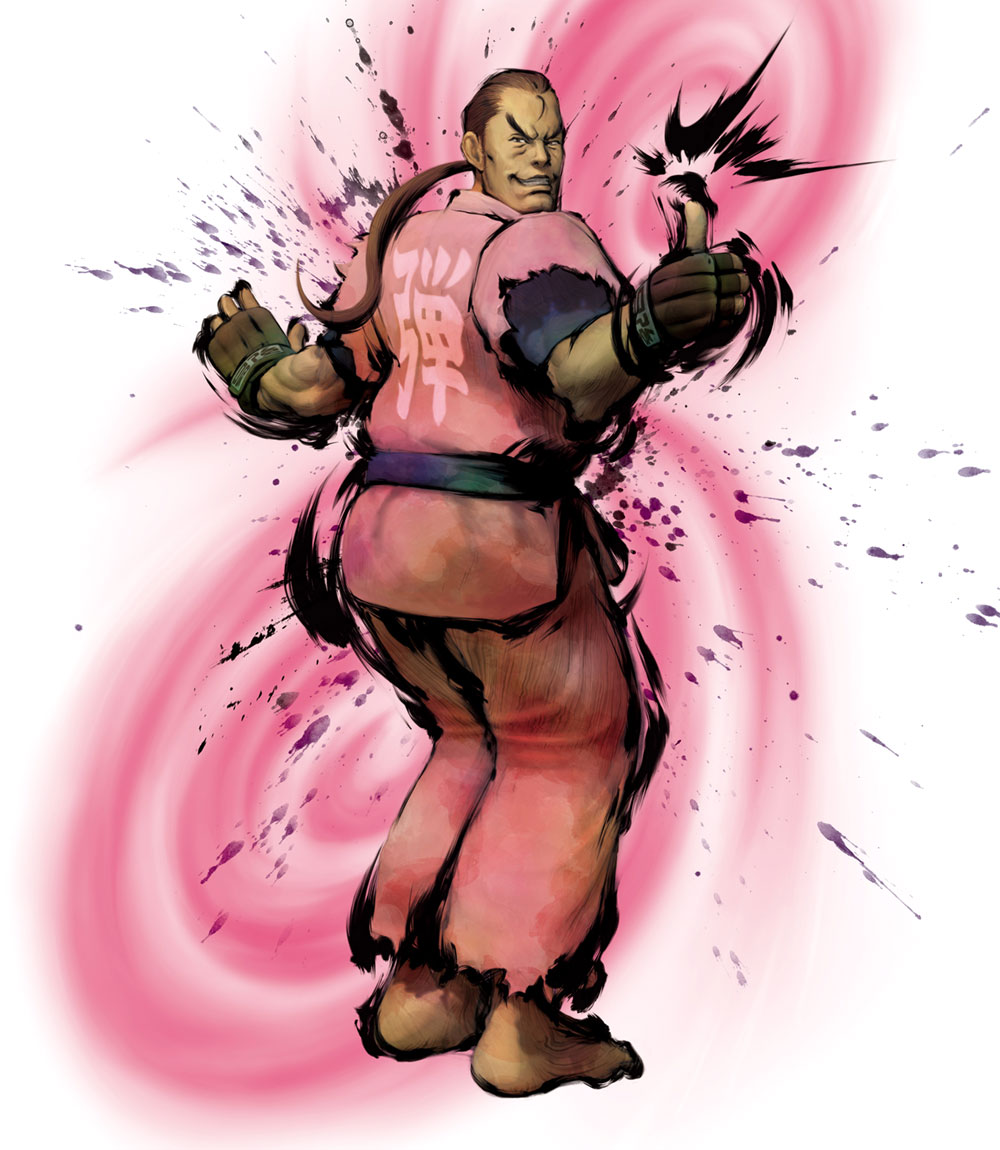 Dan Art from Street Fighter IV