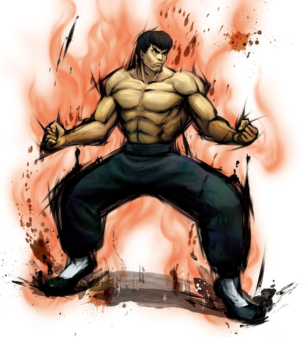 Fei-Long Art from Street Fighter IV