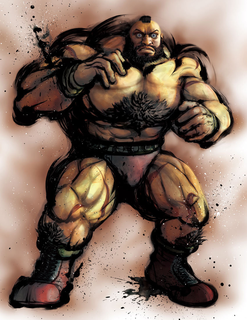 Zangief Art from Street Fighter IV
