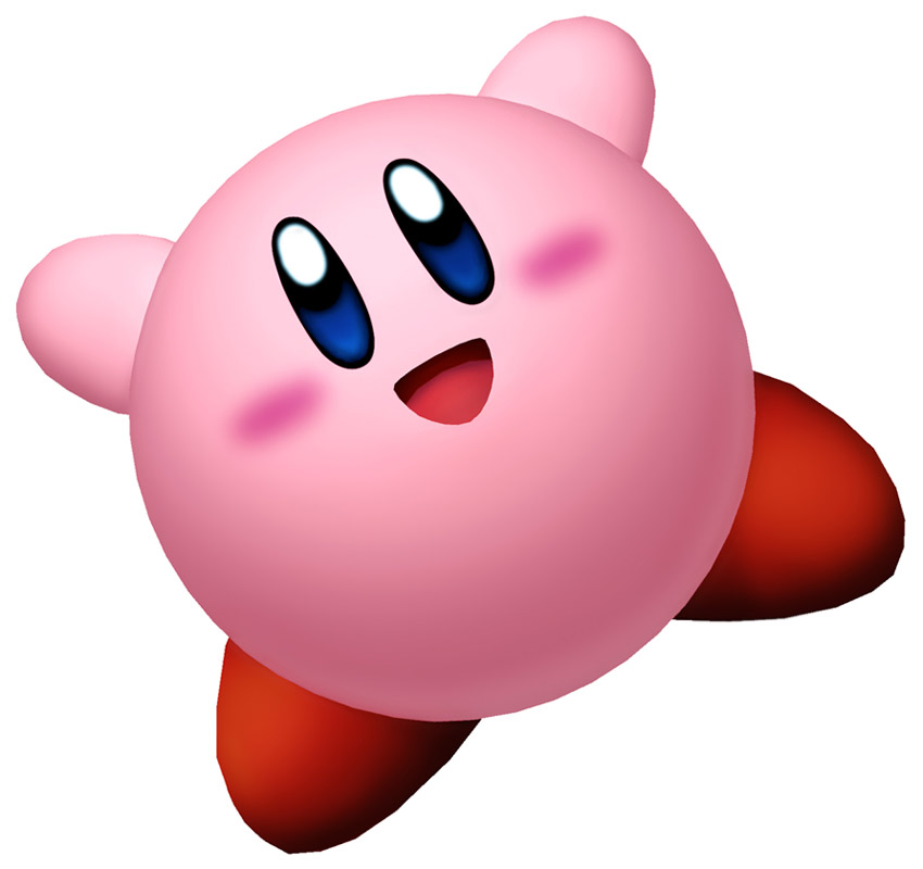 Kirby Art from Super Smash Bros. Brawl