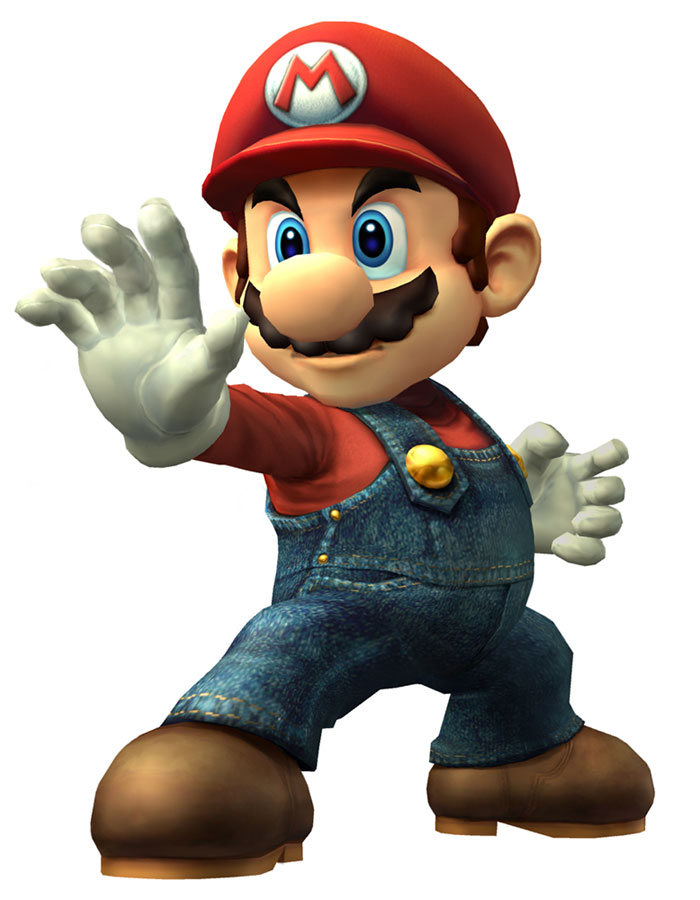Mario Art from Super Smash Bros. Brawl