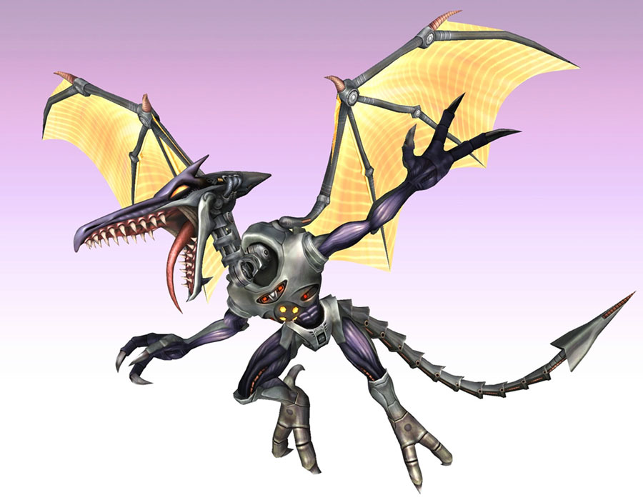 Meta Ridley Art from Super Smash Bros. Brawl