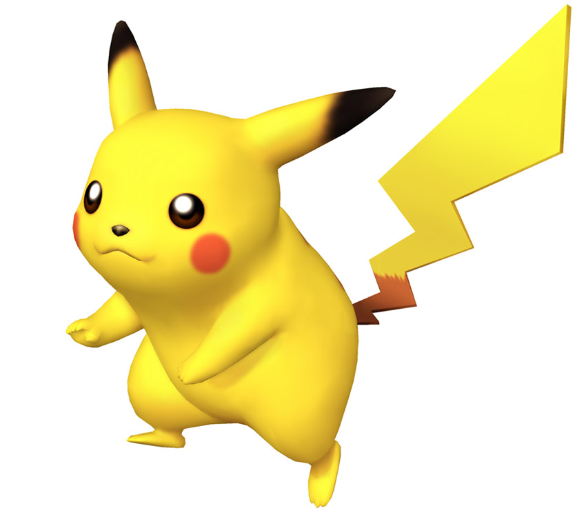 Pikachu Art from Super Smash Bros. Brawl