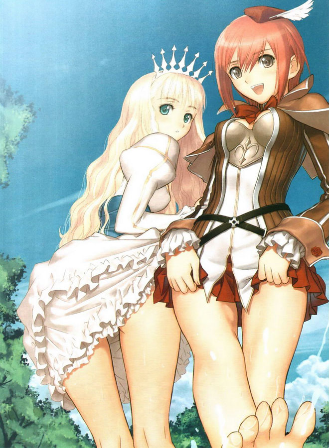 Clalaclan & Kanon Illustration from Shining Wind