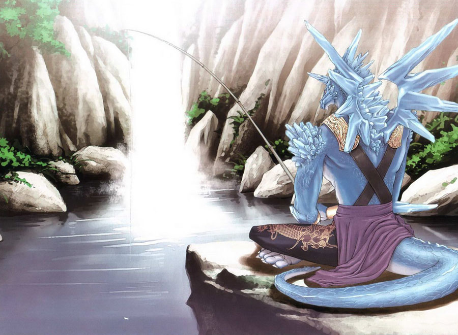 Hyoun Fishing Art from Shining Wind