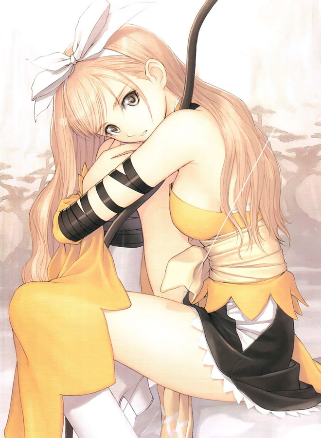 Kureha Illustration from Shining Wind
