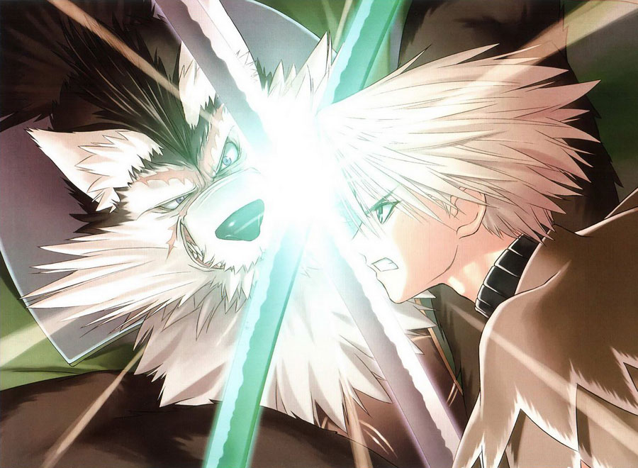 Rouen & Kiriya Illustration from Shining Wind