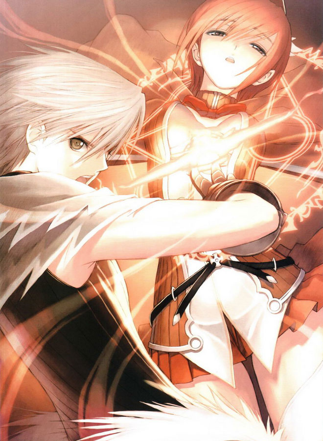 Souma & Kanon Illustration from Shining Wind