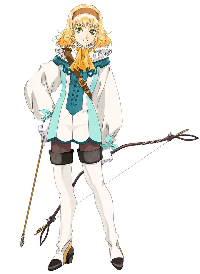 Natalia Luzu Kimlasca Lanvaldear Art from Tales of the Abyss