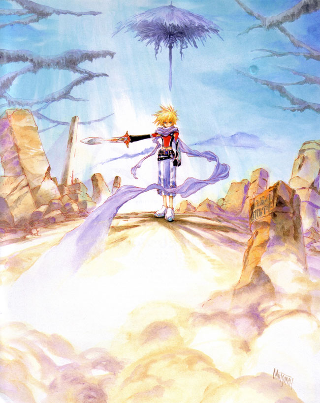 Kyle Illustration from Tales of Destiny 2