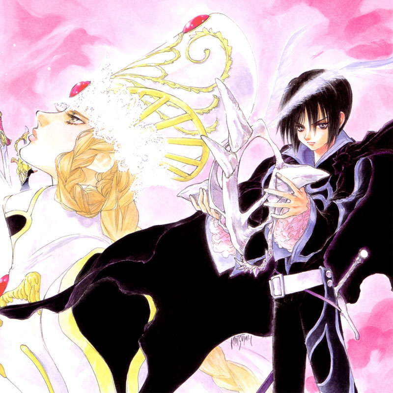 Elrane & Judas Art from Tales of Destiny 2