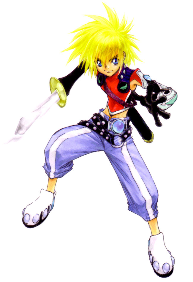 Kyle Dunamis Art from Tales of Destiny 2