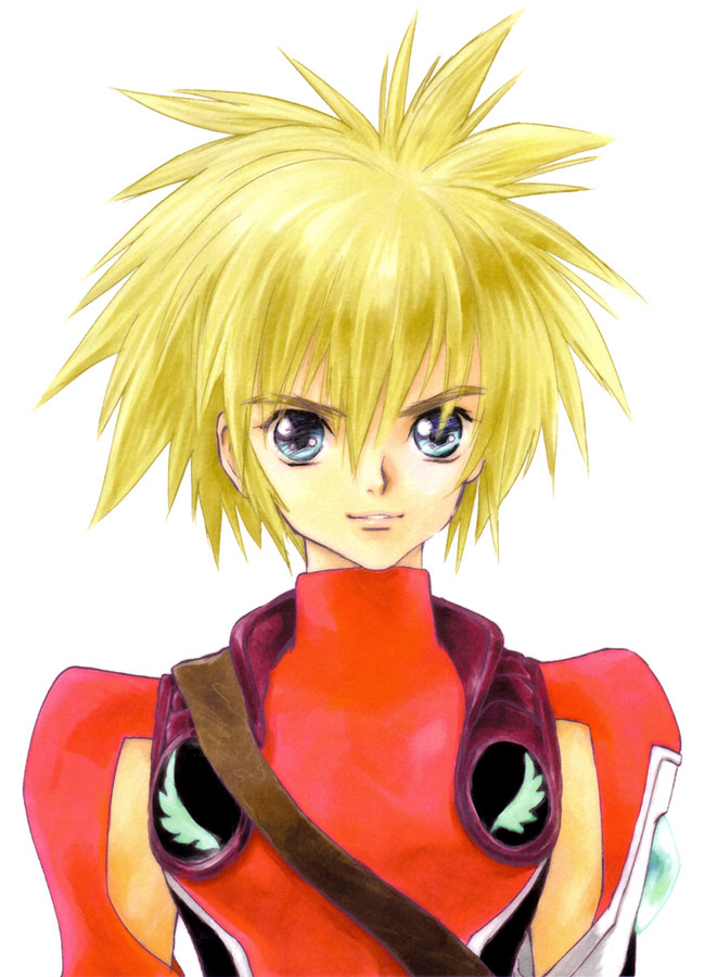 Kyle Dunamis Portrait Art from Tales of Destiny 2