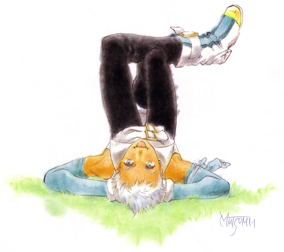 Loni Illustration from Tales of Destiny 2