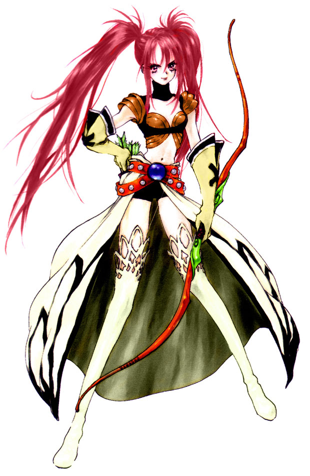 Nanaly Fletch Art from Tales of Destiny 2