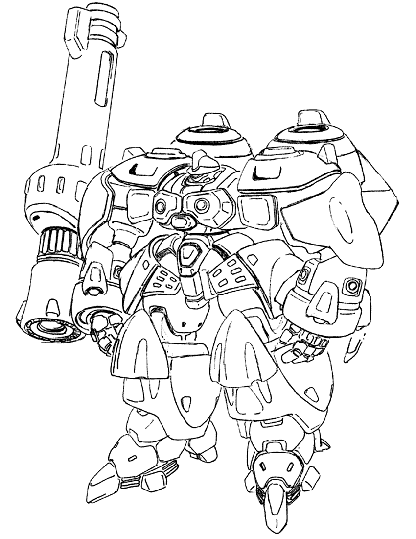 Achtzehn Art from Xenogears