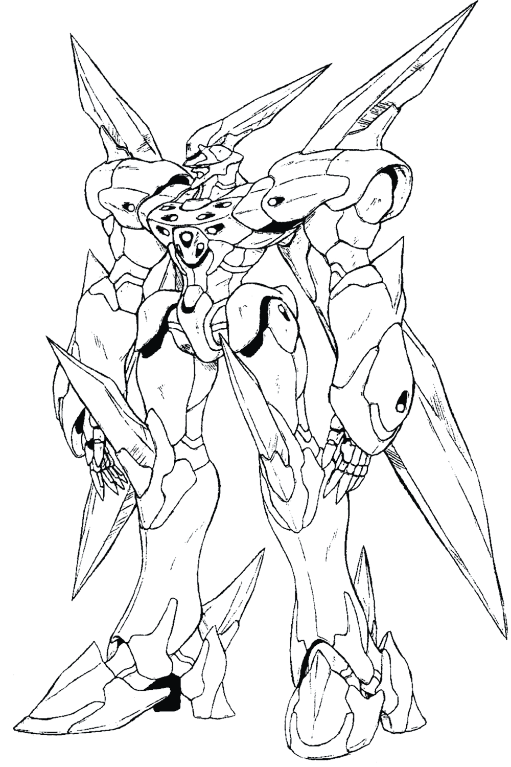 Alpha Weltall Art from Xenogears