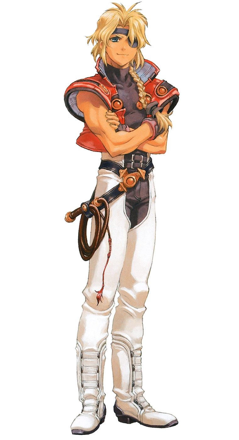 Bart / Bartholomew Fatima Art from Xenogears