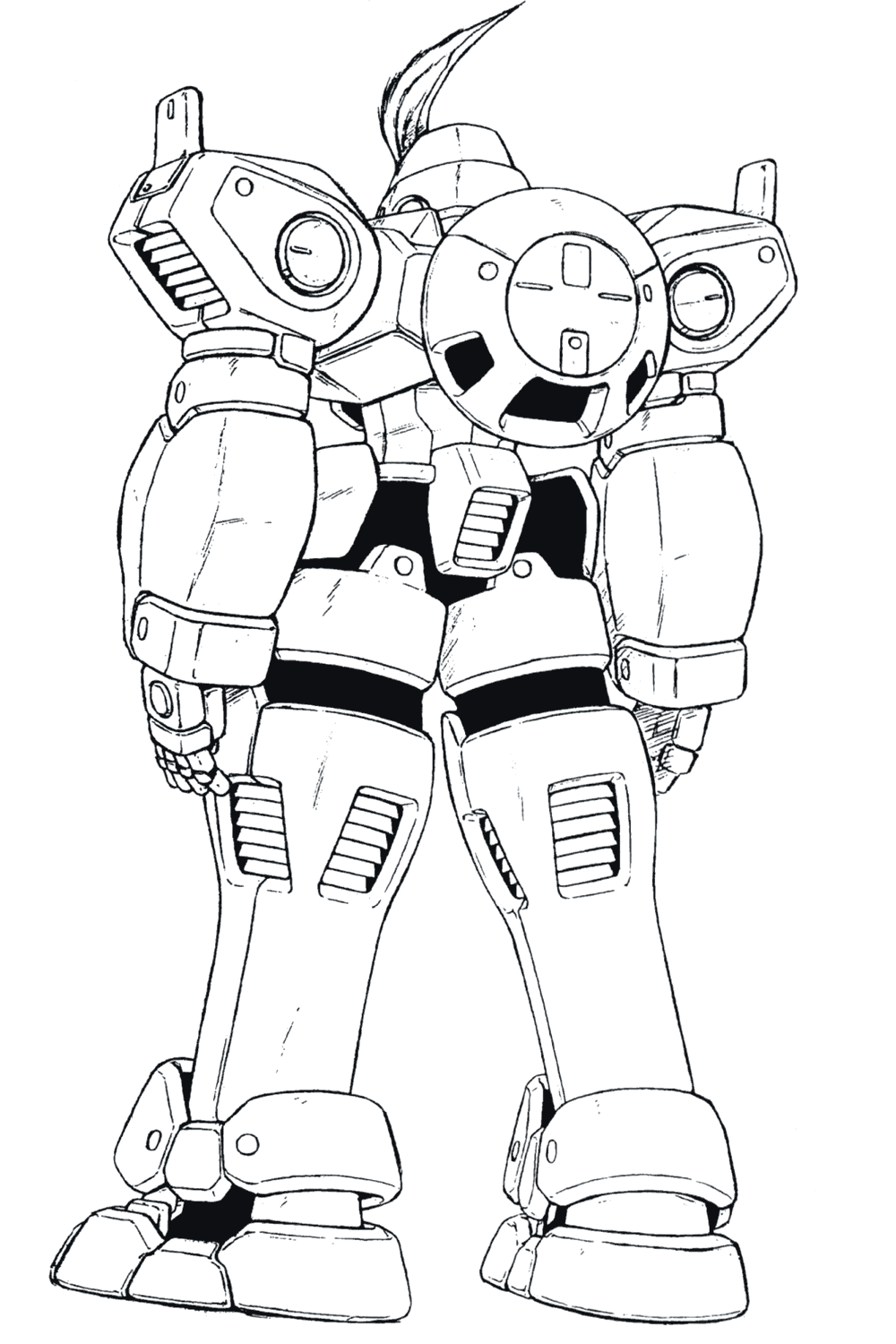 Brigandier Back Art from Xenogears