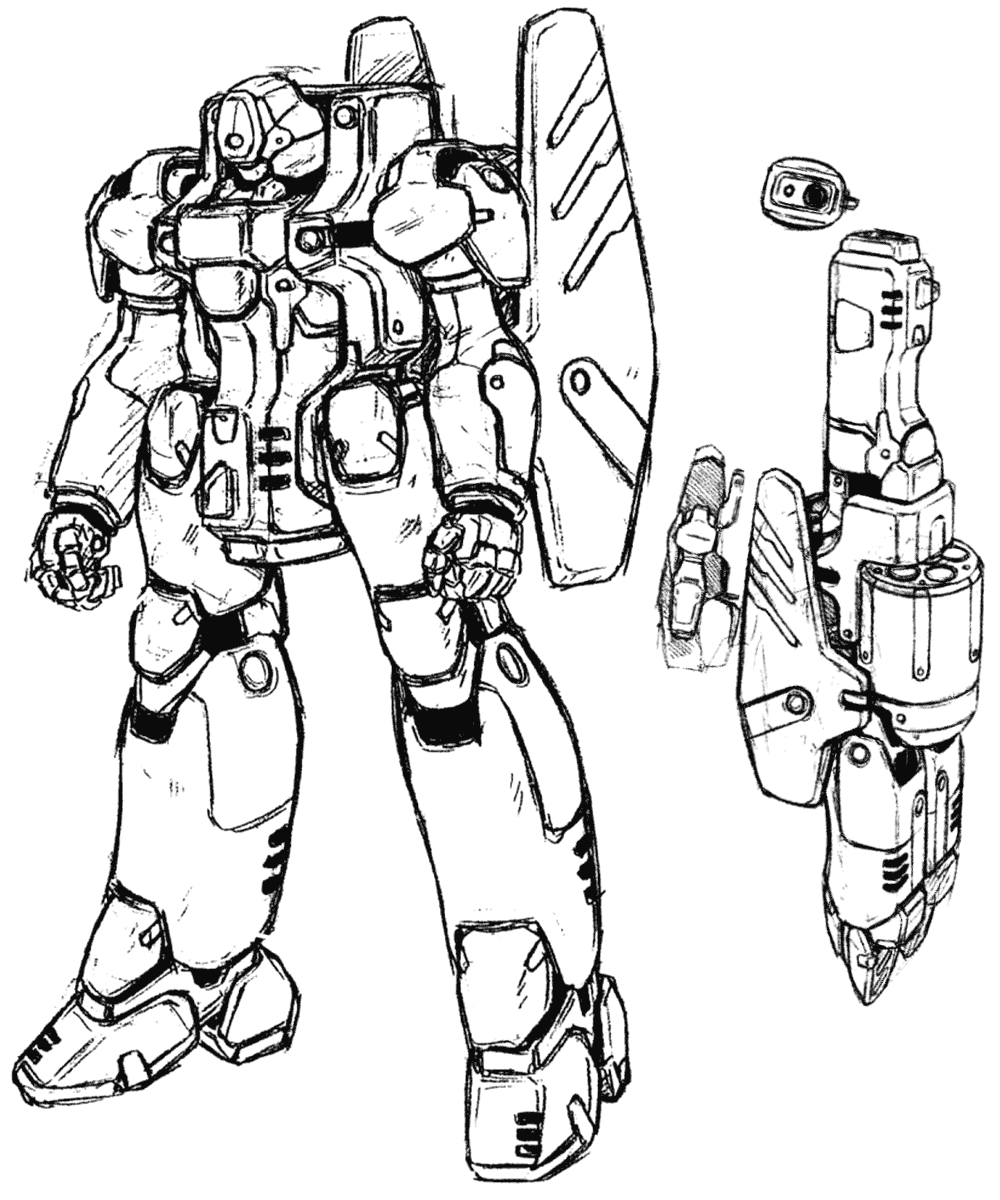 Buntline Art from Xenogears