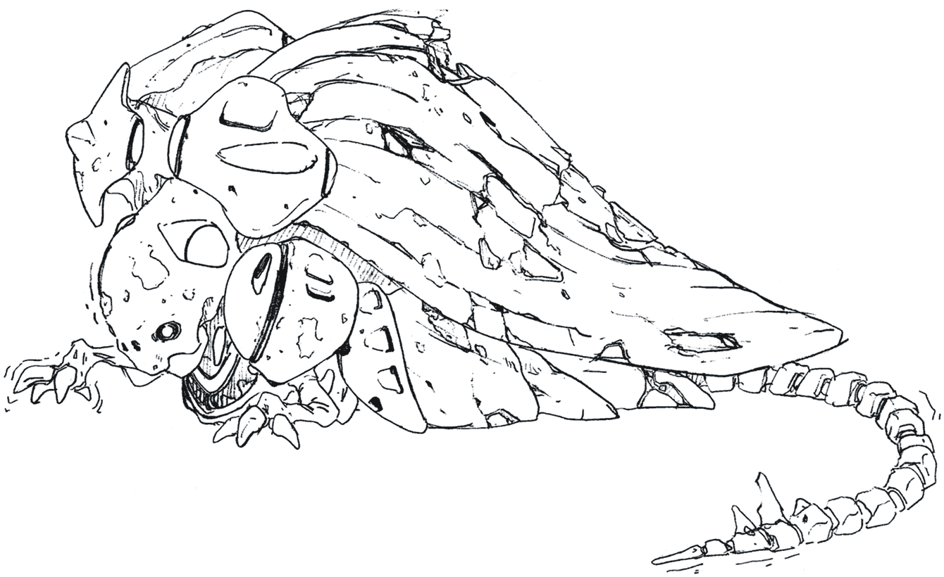 Deus Second Stage Art from Xenogears