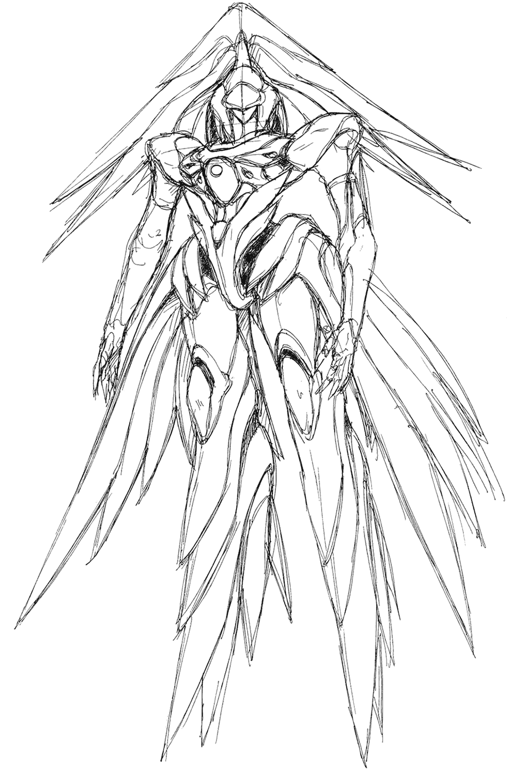 El Regulus Rough Art from Xenogears