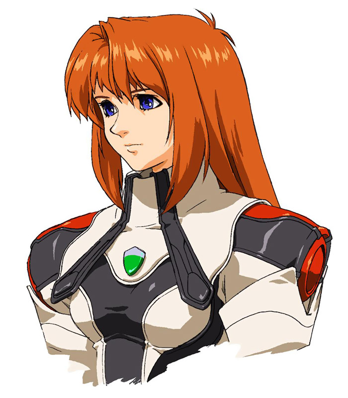Elhaym Van Houten Portrait Art from Xenogears