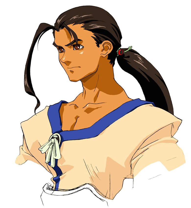 Fei Fong Wong Portrait Art from Xenogears