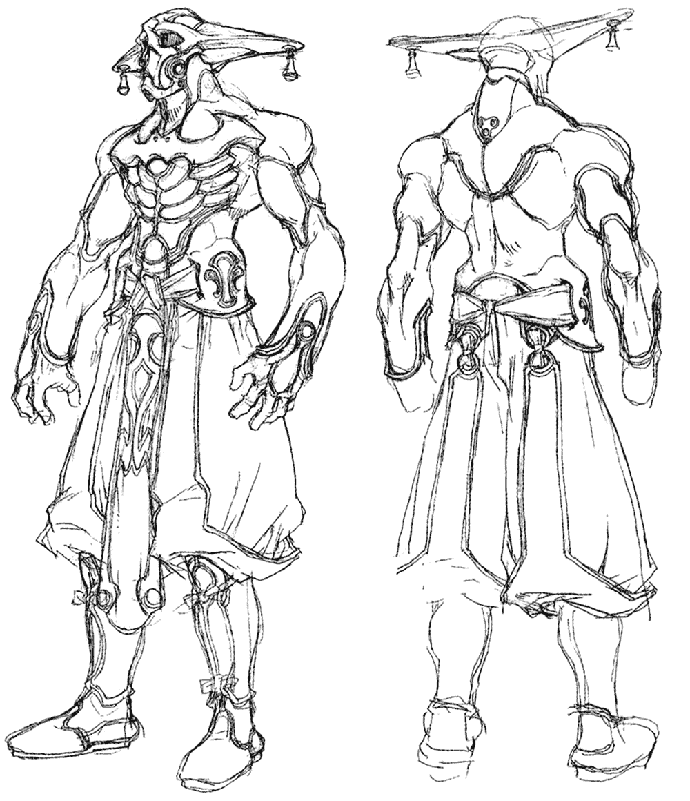 Grahf Art from Xenogears