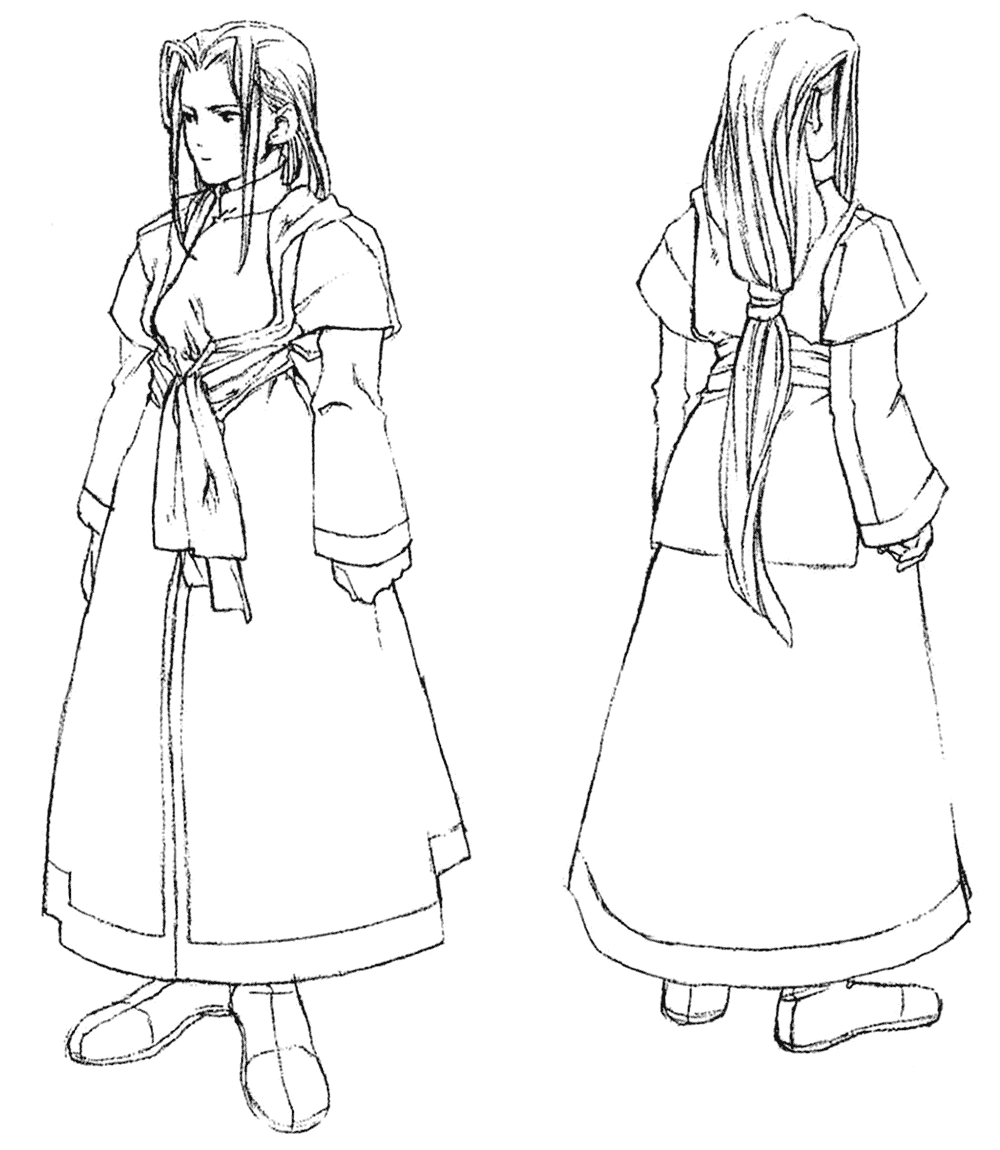 Karen Wong Art from Xenogears