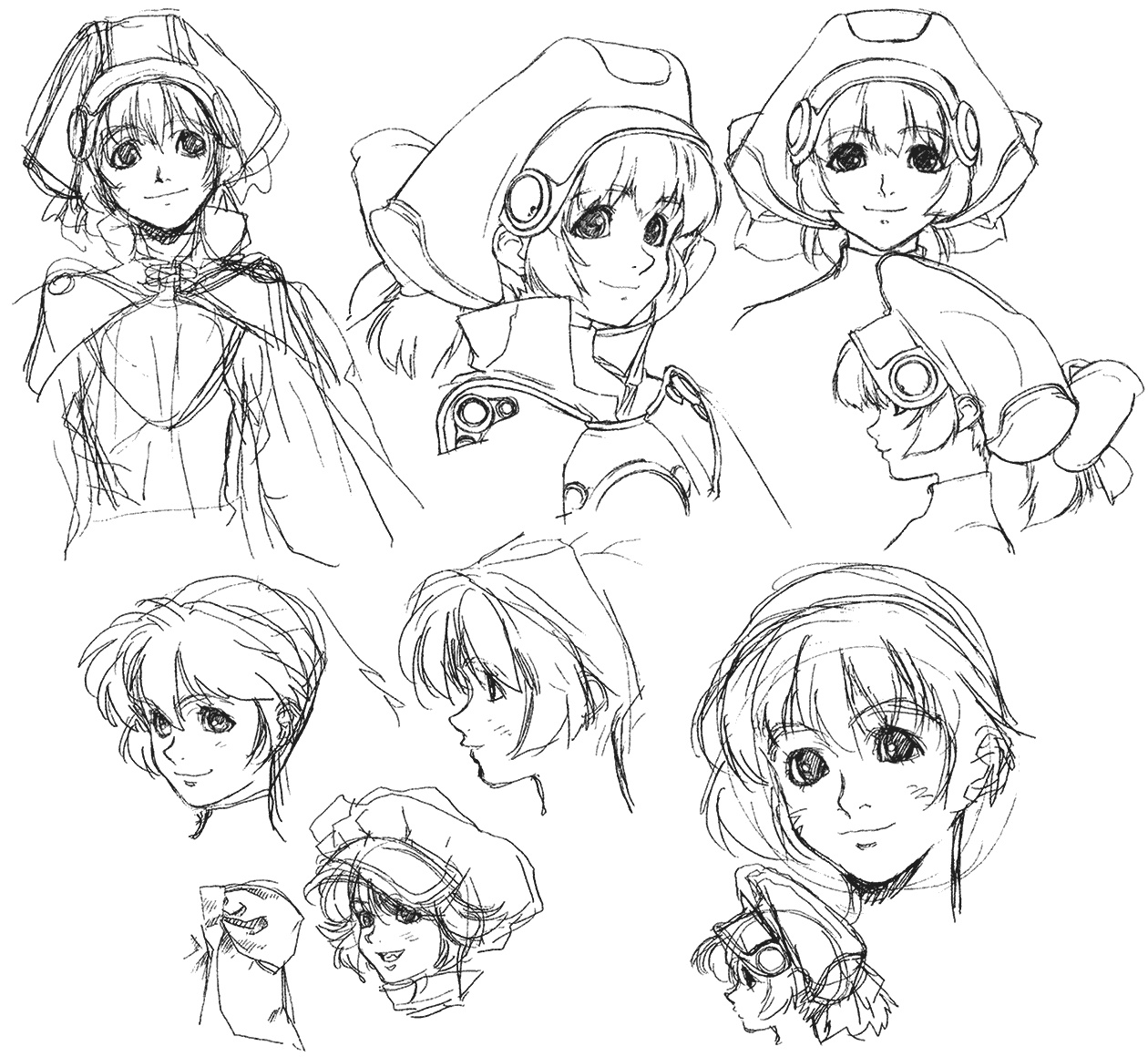 Margie Face Art from Xenogears