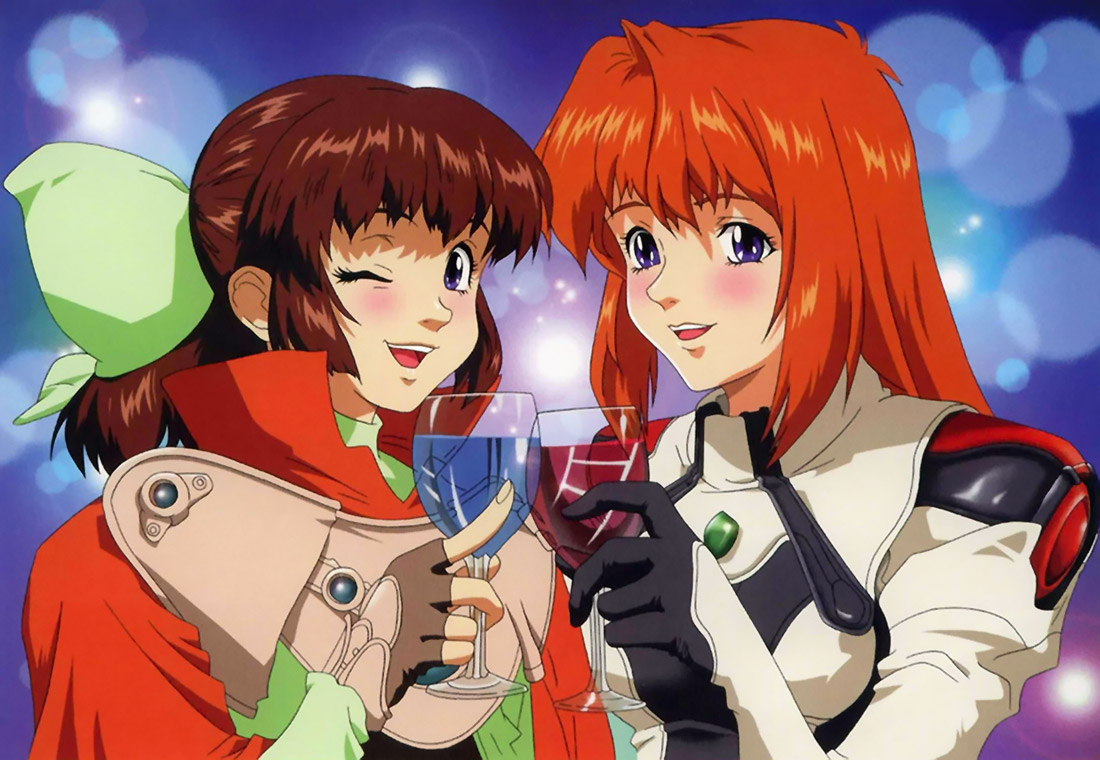 Margie & Elly Art from Xenogears