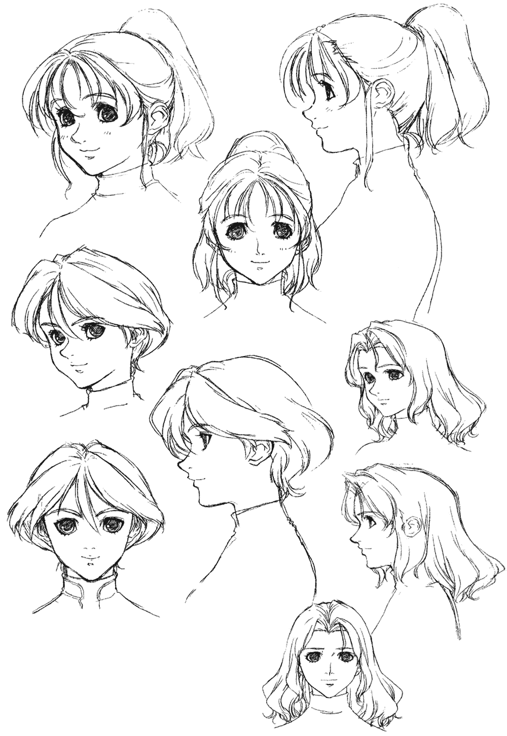 Operator Women Art from Xenogears